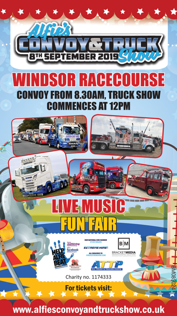 SPONSORED Alfie's Convoy and Truck show Windsor Express