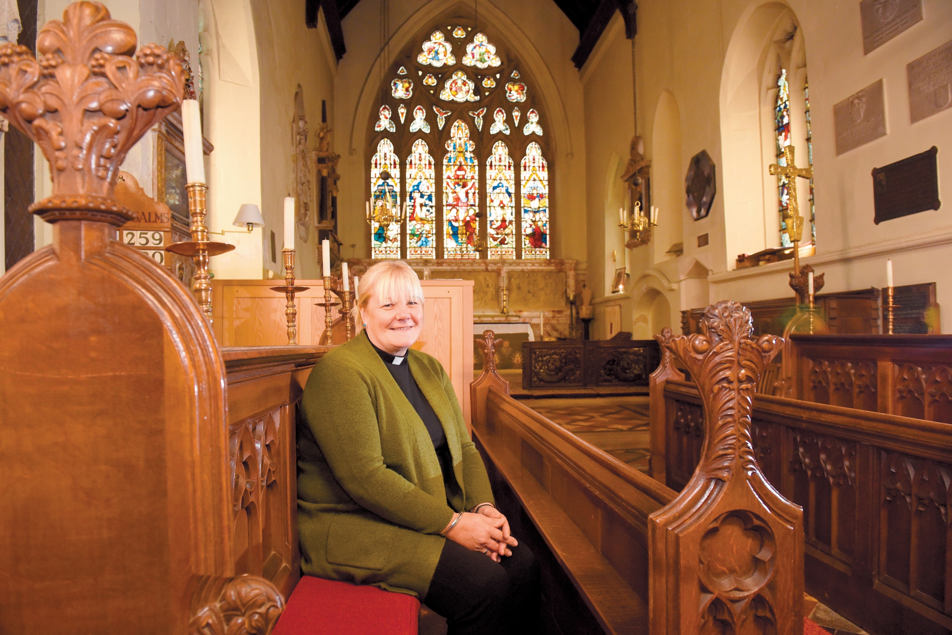 VIDEO Second female vicar of St Peter’s Church reflects on ‘very